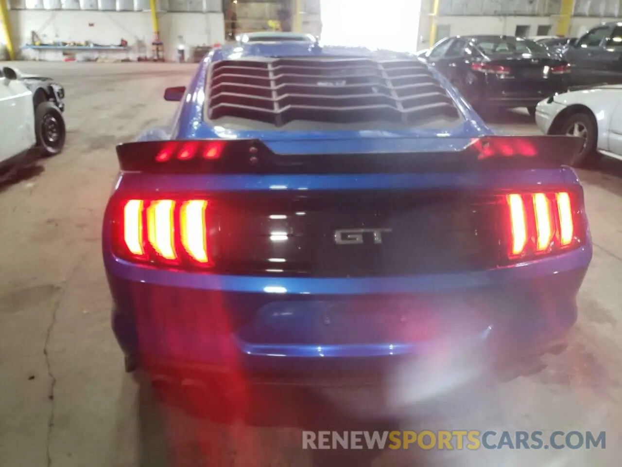 6 Photograph of a damaged car 1FA6P8CF1M5125835 FORD MUSTANG 2021