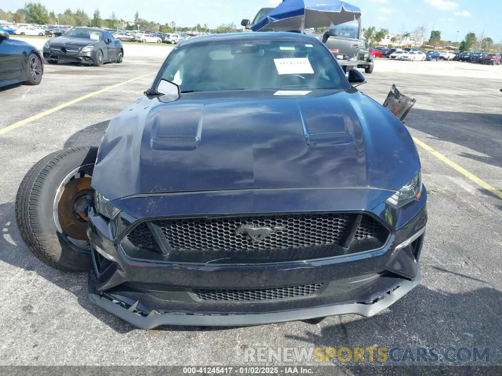 13 Photograph of a damaged car 1FA6P8CF1M5138567 FORD MUSTANG 2021