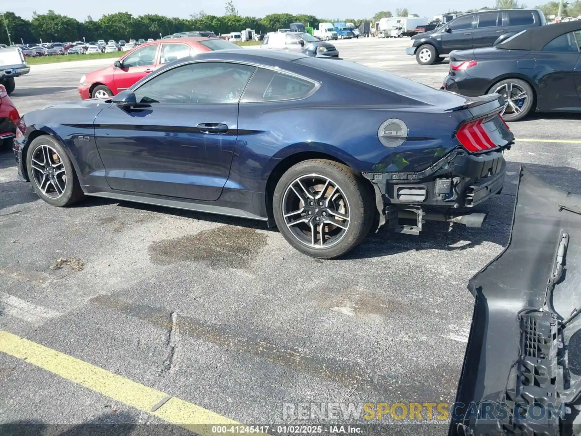 3 Photograph of a damaged car 1FA6P8CF1M5138567 FORD MUSTANG 2021