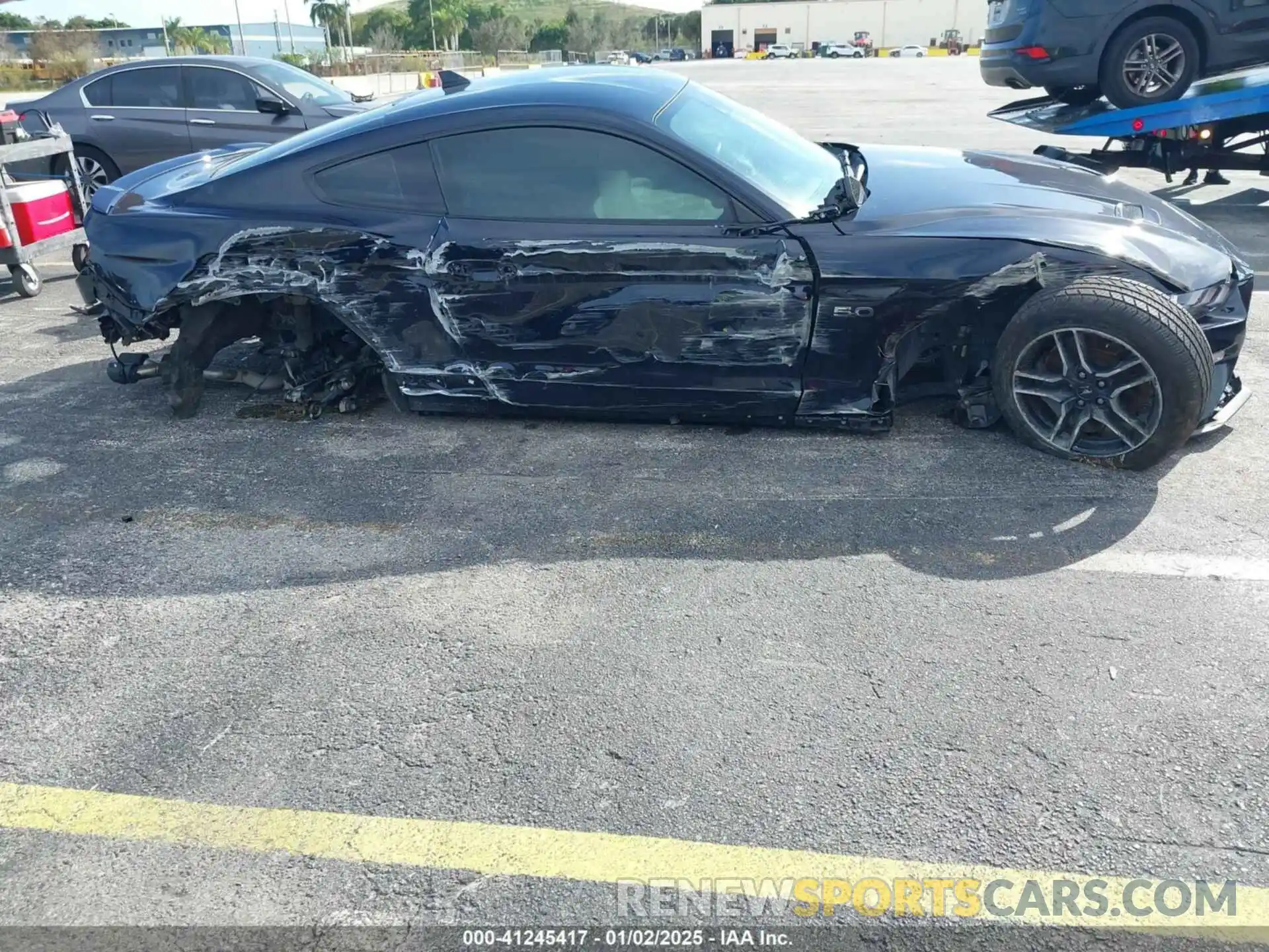 6 Photograph of a damaged car 1FA6P8CF1M5138567 FORD MUSTANG 2021