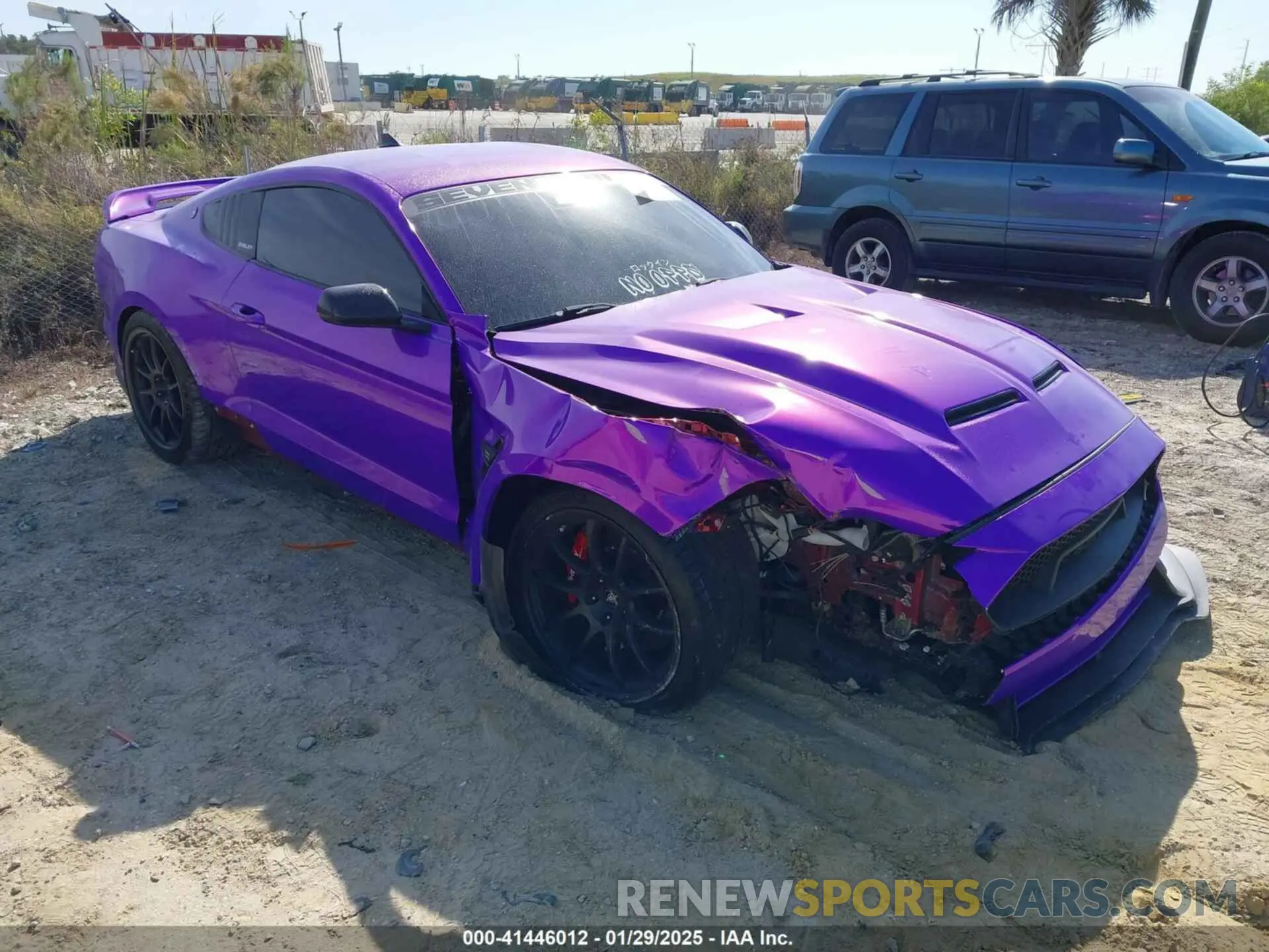 1 Photograph of a damaged car 1FA6P8CF1M5145017 FORD MUSTANG 2021