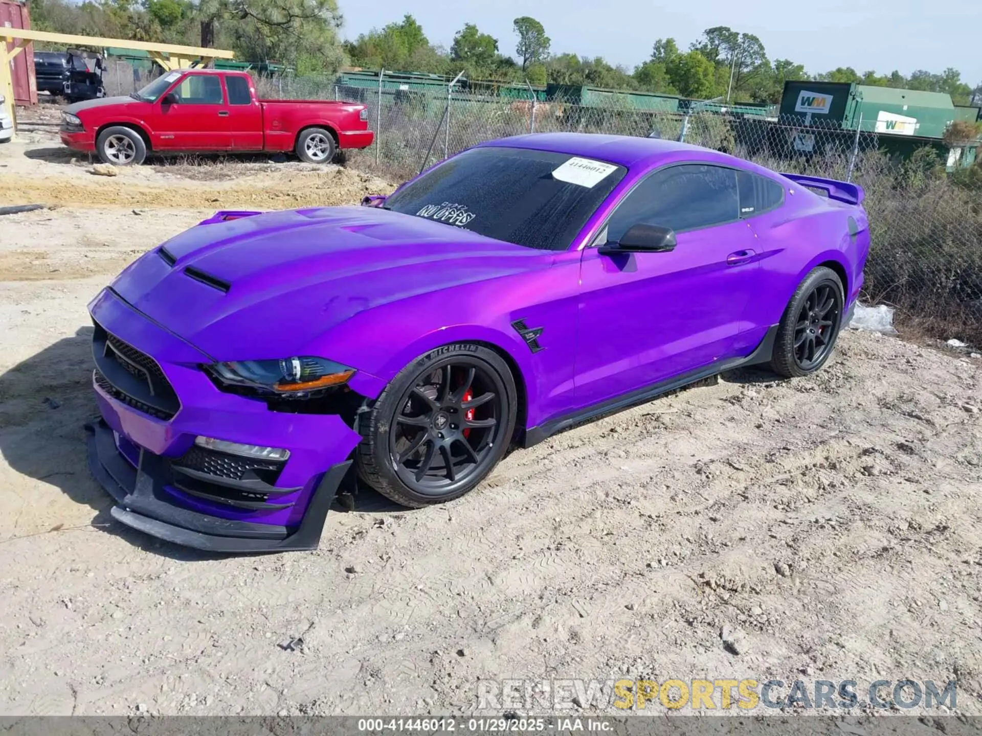 2 Photograph of a damaged car 1FA6P8CF1M5145017 FORD MUSTANG 2021
