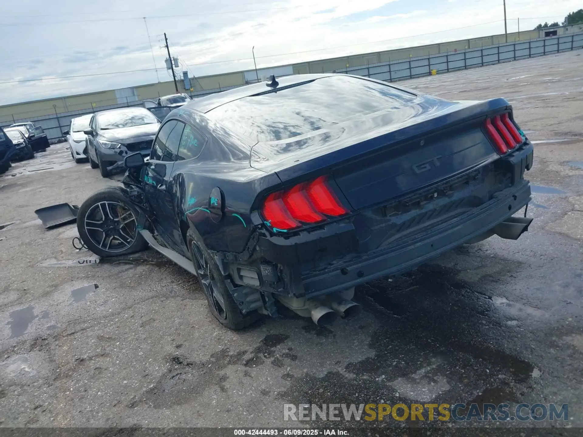 3 Photograph of a damaged car 1FA6P8CF1M5148371 FORD MUSTANG 2021