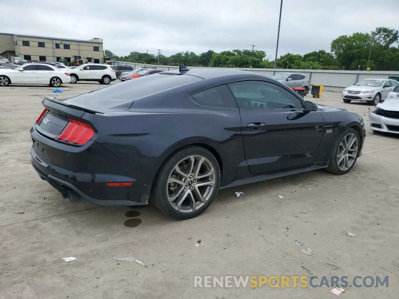 3 Photograph of a damaged car 1FA6P8CF1M5155711 FORD MUSTANG 2021