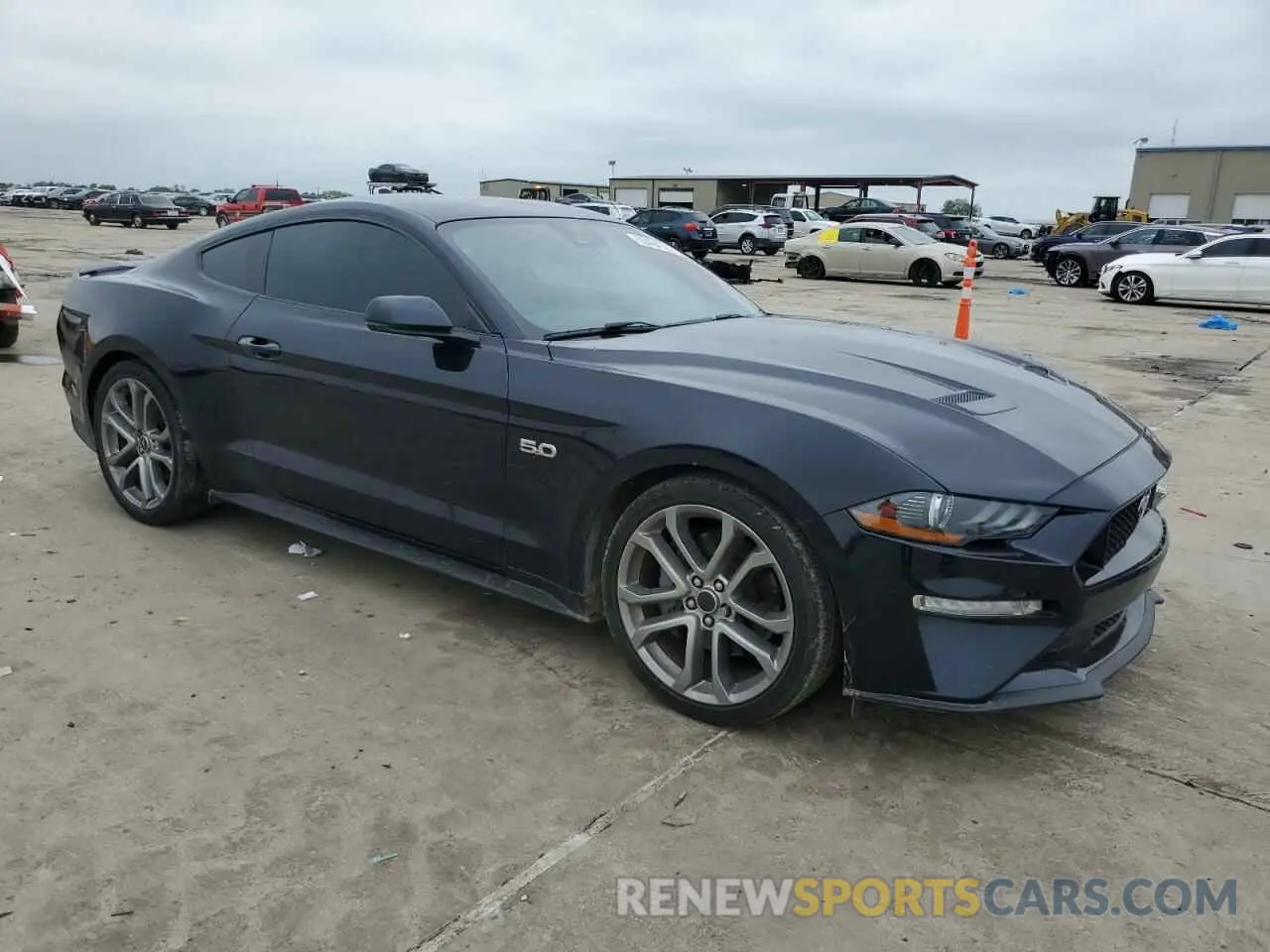 4 Photograph of a damaged car 1FA6P8CF1M5155711 FORD MUSTANG 2021