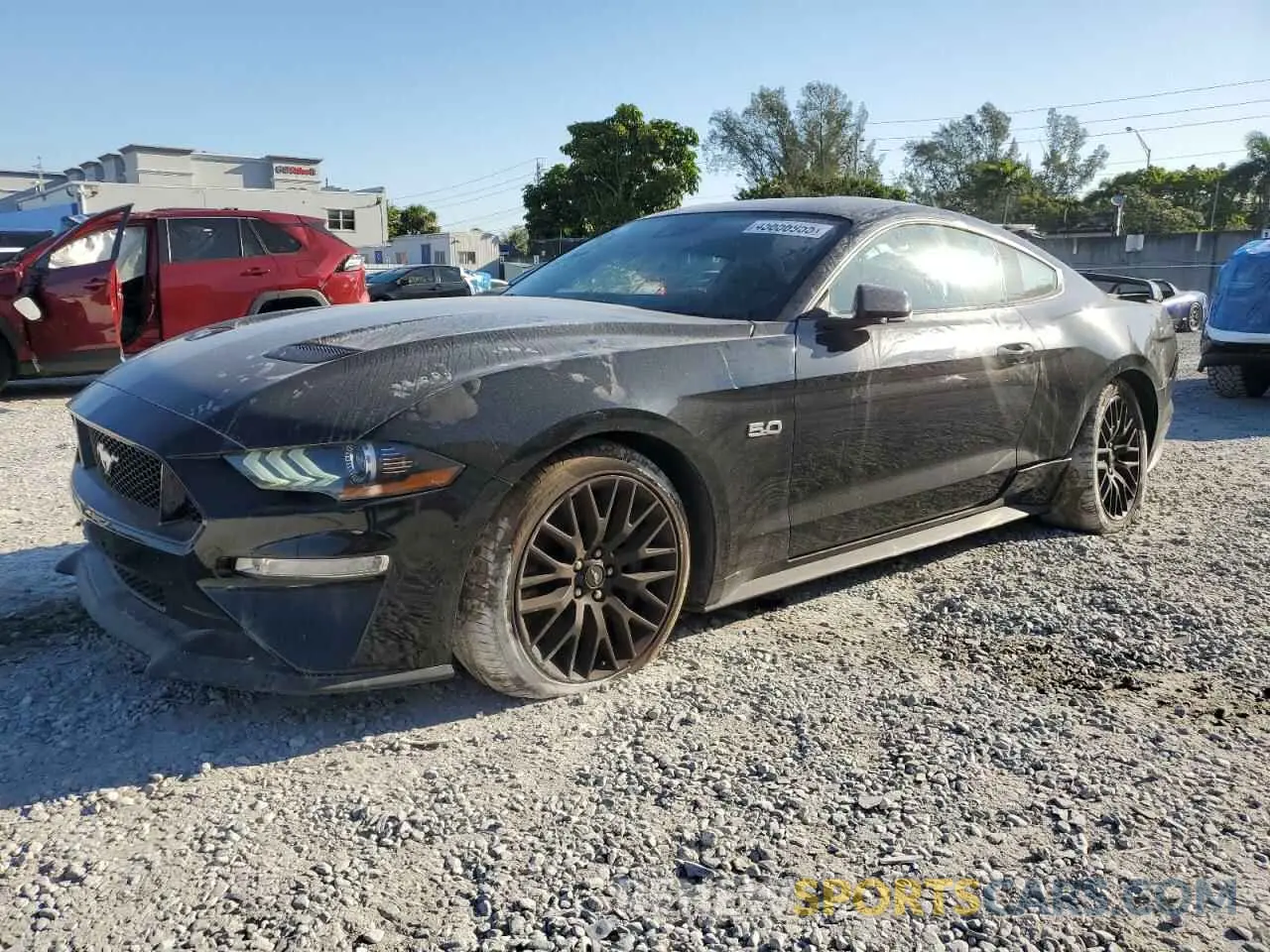 1 Photograph of a damaged car 1FA6P8CF2M5113340 FORD MUSTANG 2021