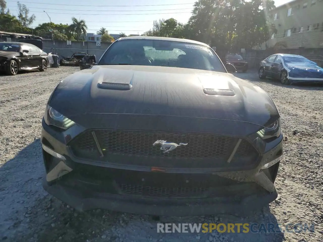 5 Photograph of a damaged car 1FA6P8CF2M5113340 FORD MUSTANG 2021