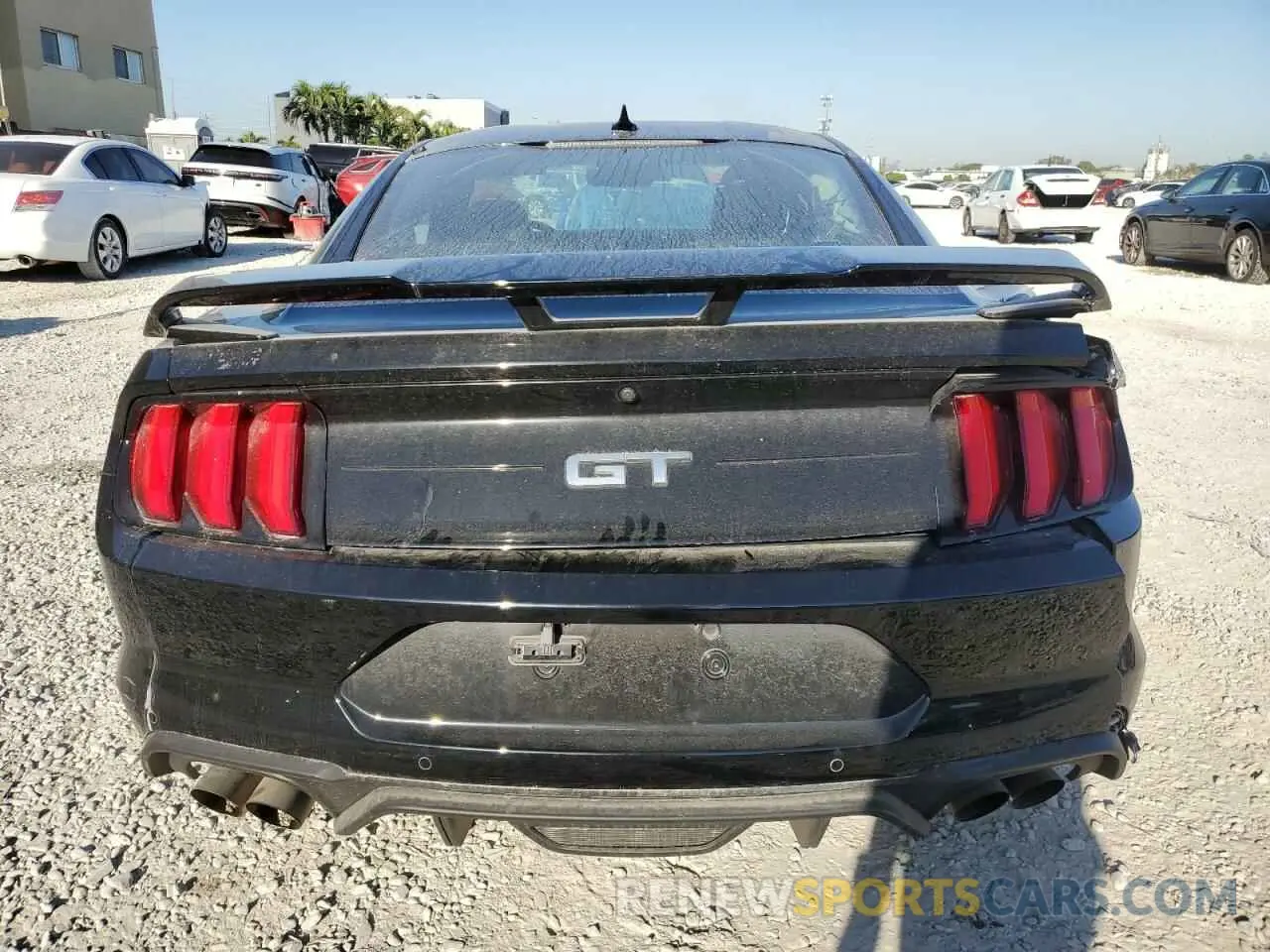6 Photograph of a damaged car 1FA6P8CF2M5113340 FORD MUSTANG 2021