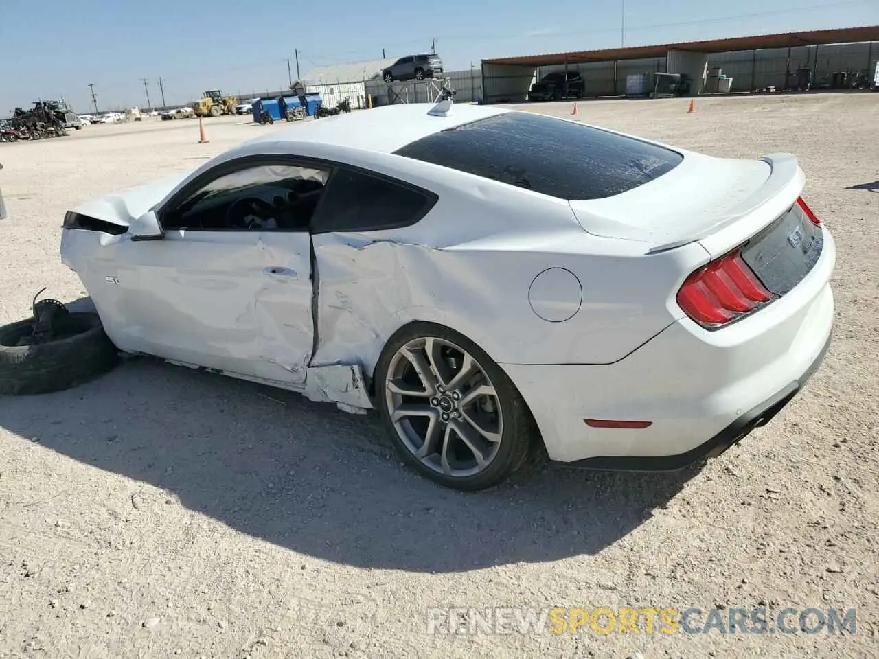2 Photograph of a damaged car 1FA6P8CF2M5117291 FORD MUSTANG 2021