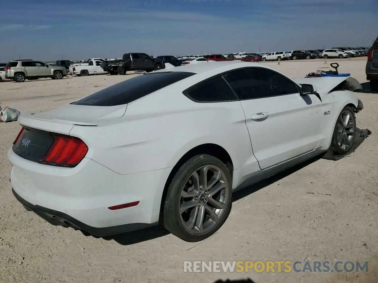 3 Photograph of a damaged car 1FA6P8CF2M5117291 FORD MUSTANG 2021