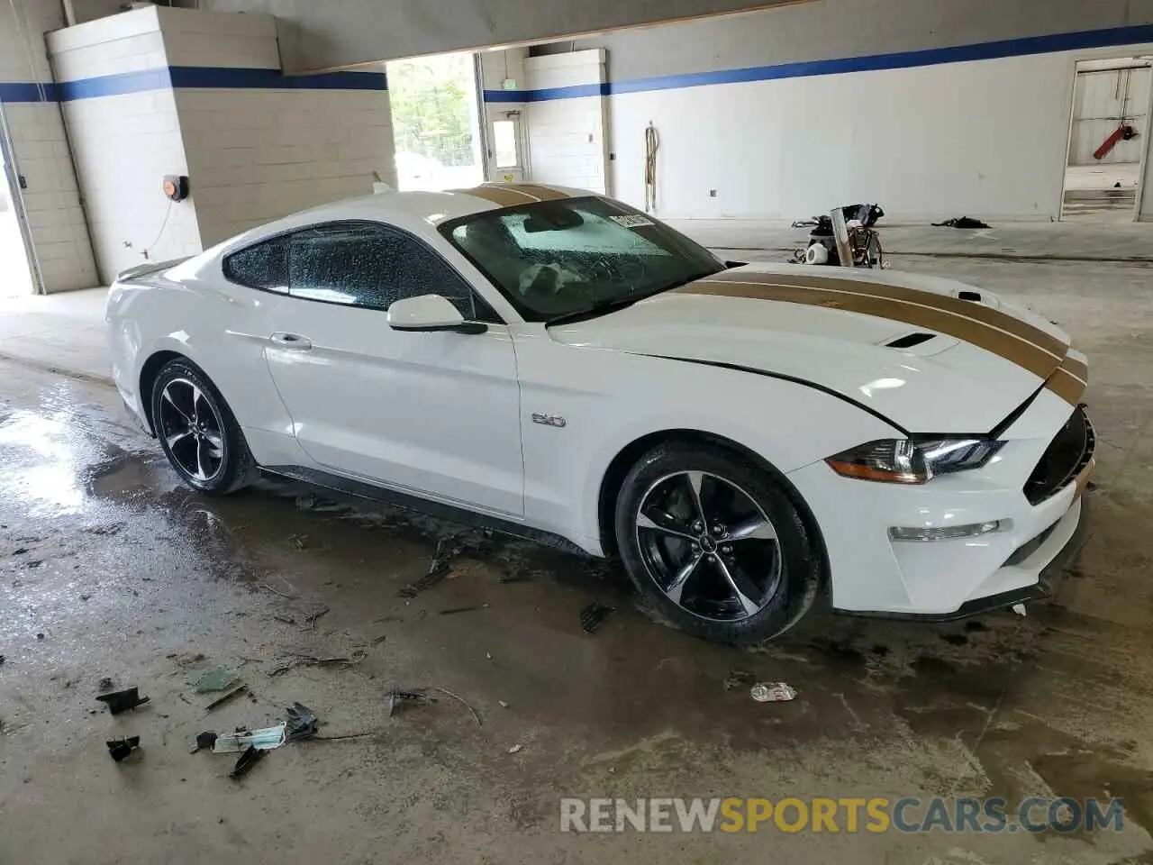 4 Photograph of a damaged car 1FA6P8CF2M5134074 FORD MUSTANG 2021