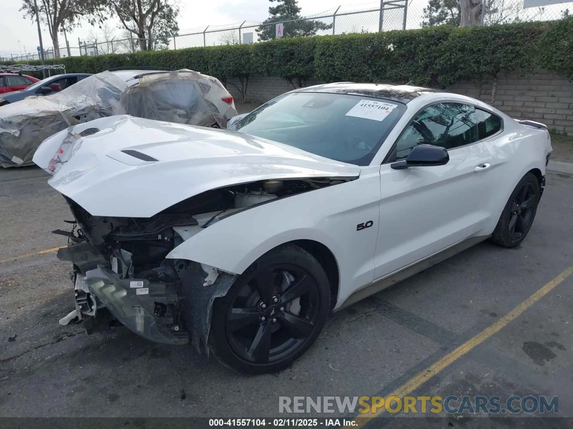 2 Photograph of a damaged car 1FA6P8CF2M5140392 FORD MUSTANG 2021