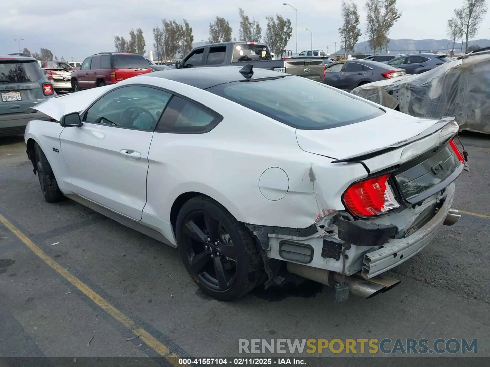 3 Photograph of a damaged car 1FA6P8CF2M5140392 FORD MUSTANG 2021