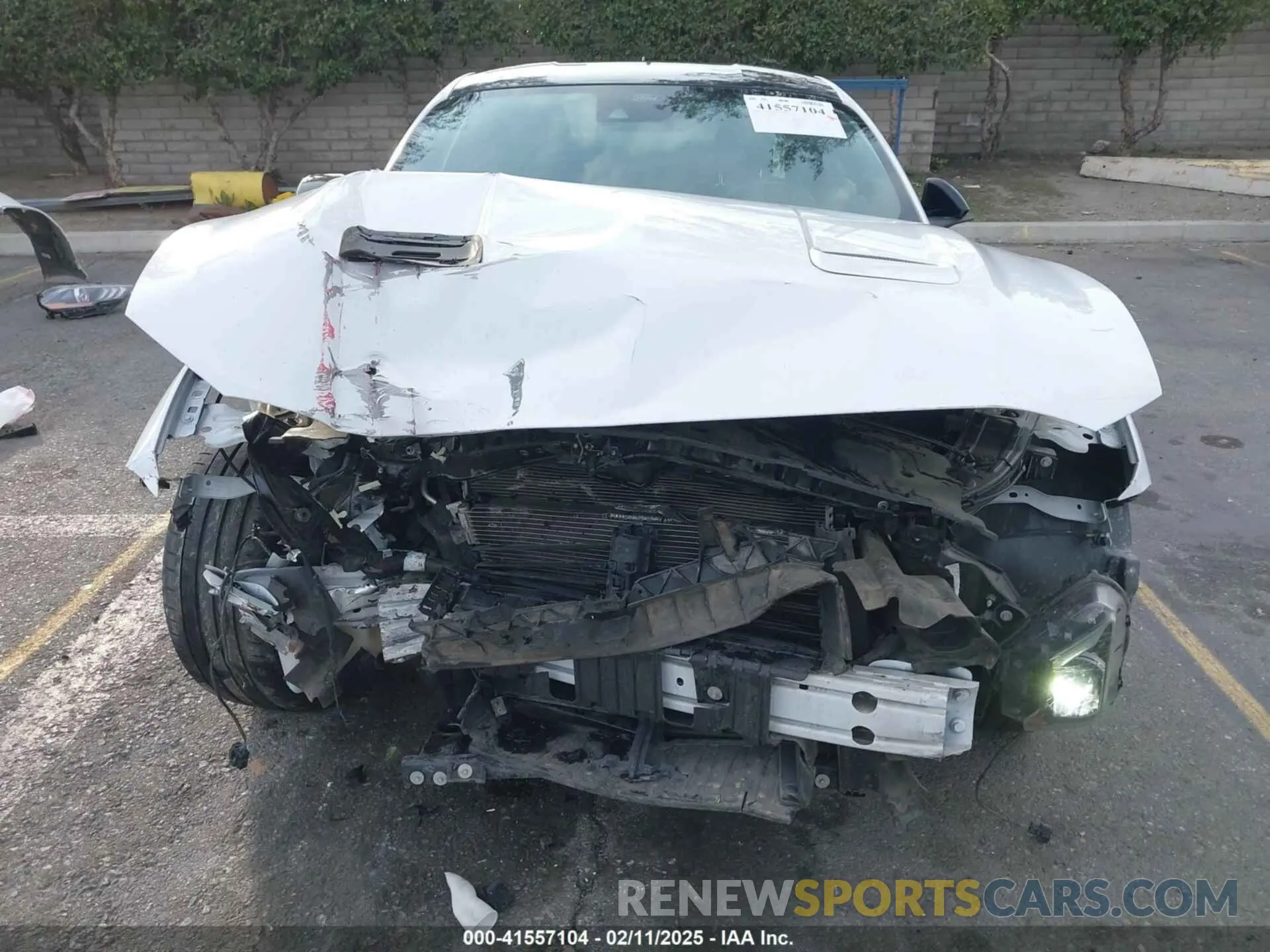 6 Photograph of a damaged car 1FA6P8CF2M5140392 FORD MUSTANG 2021