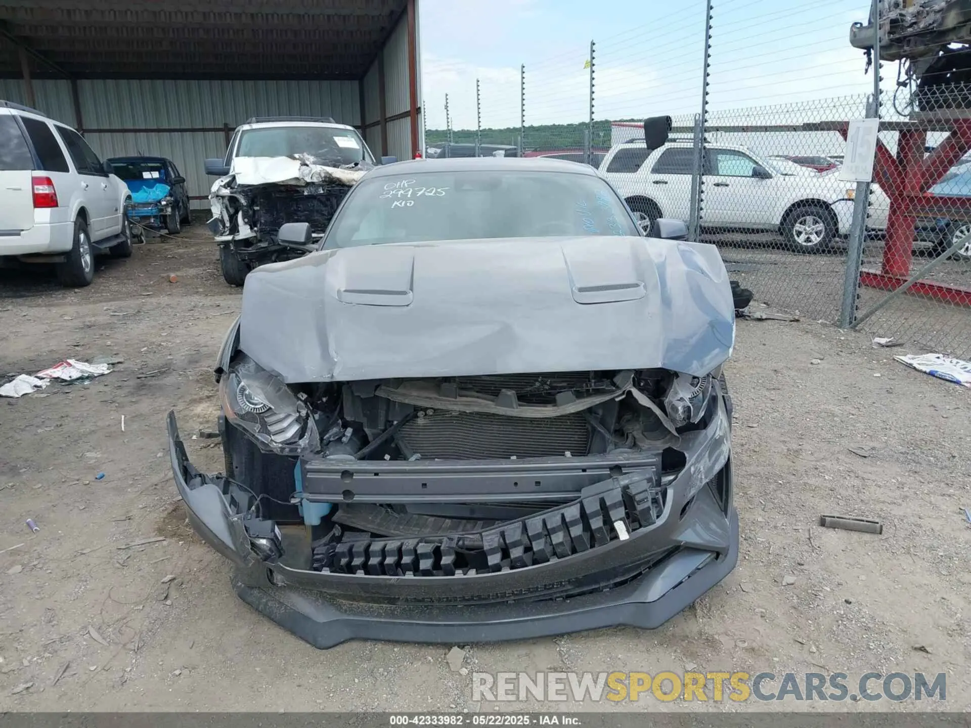 13 Photograph of a damaged car 1FA6P8CF3M5112777 FORD MUSTANG 2021