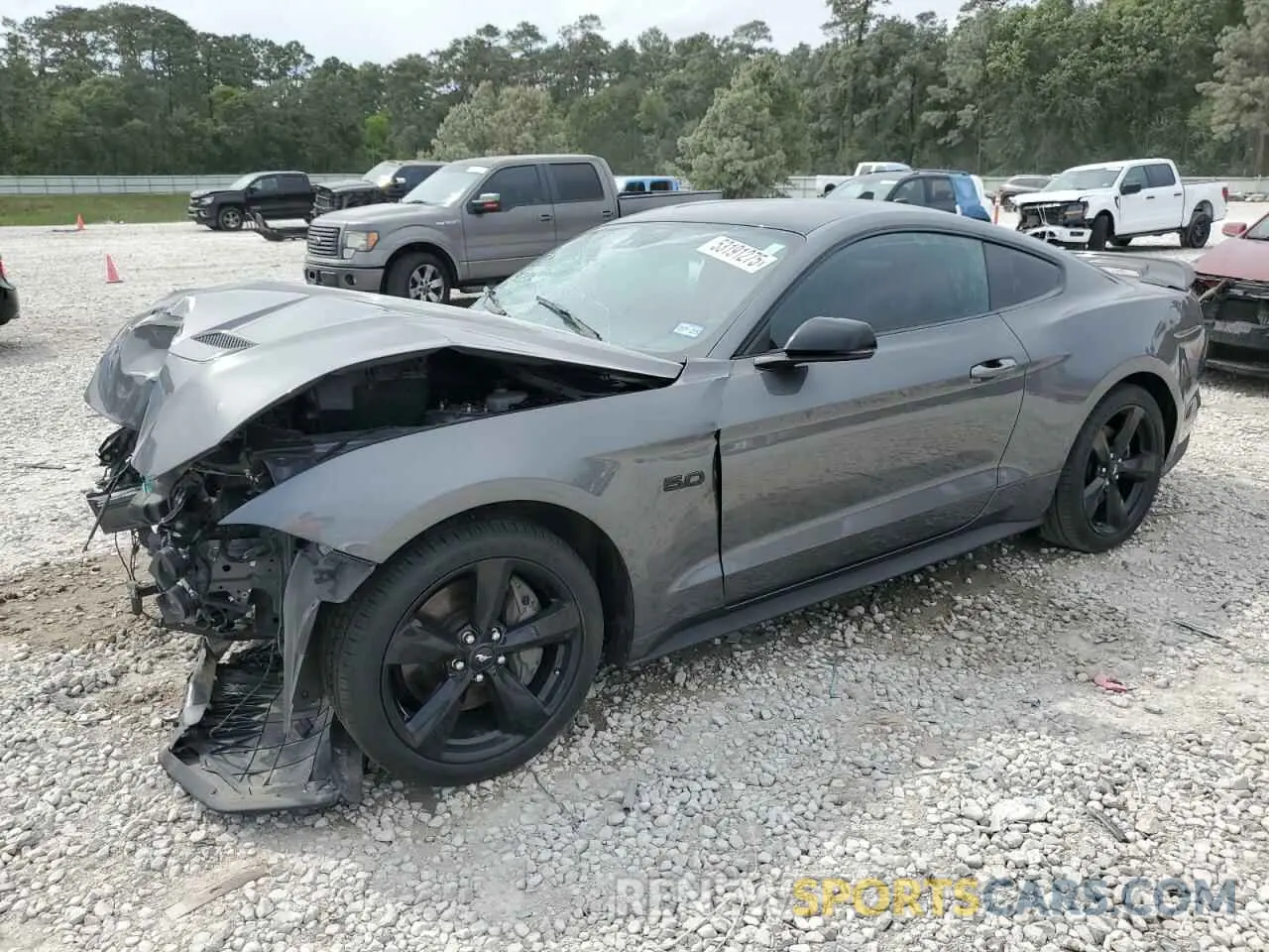 1 Photograph of a damaged car 1FA6P8CF3M5116344 FORD MUSTANG 2021