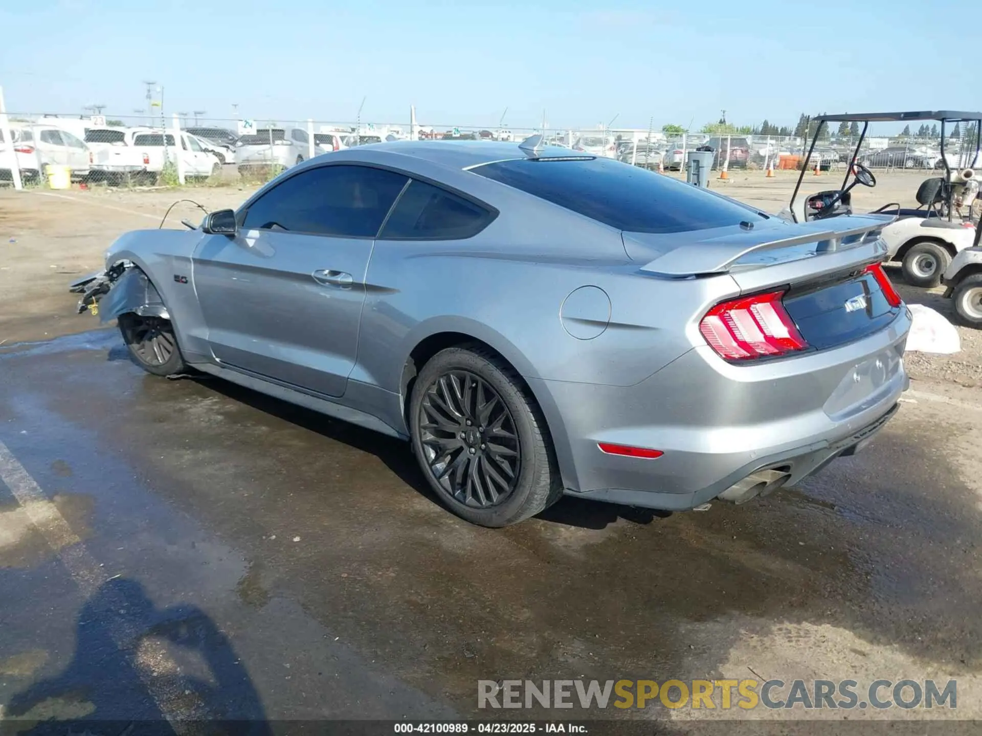 3 Photograph of a damaged car 1FA6P8CF3M5117977 FORD MUSTANG 2021