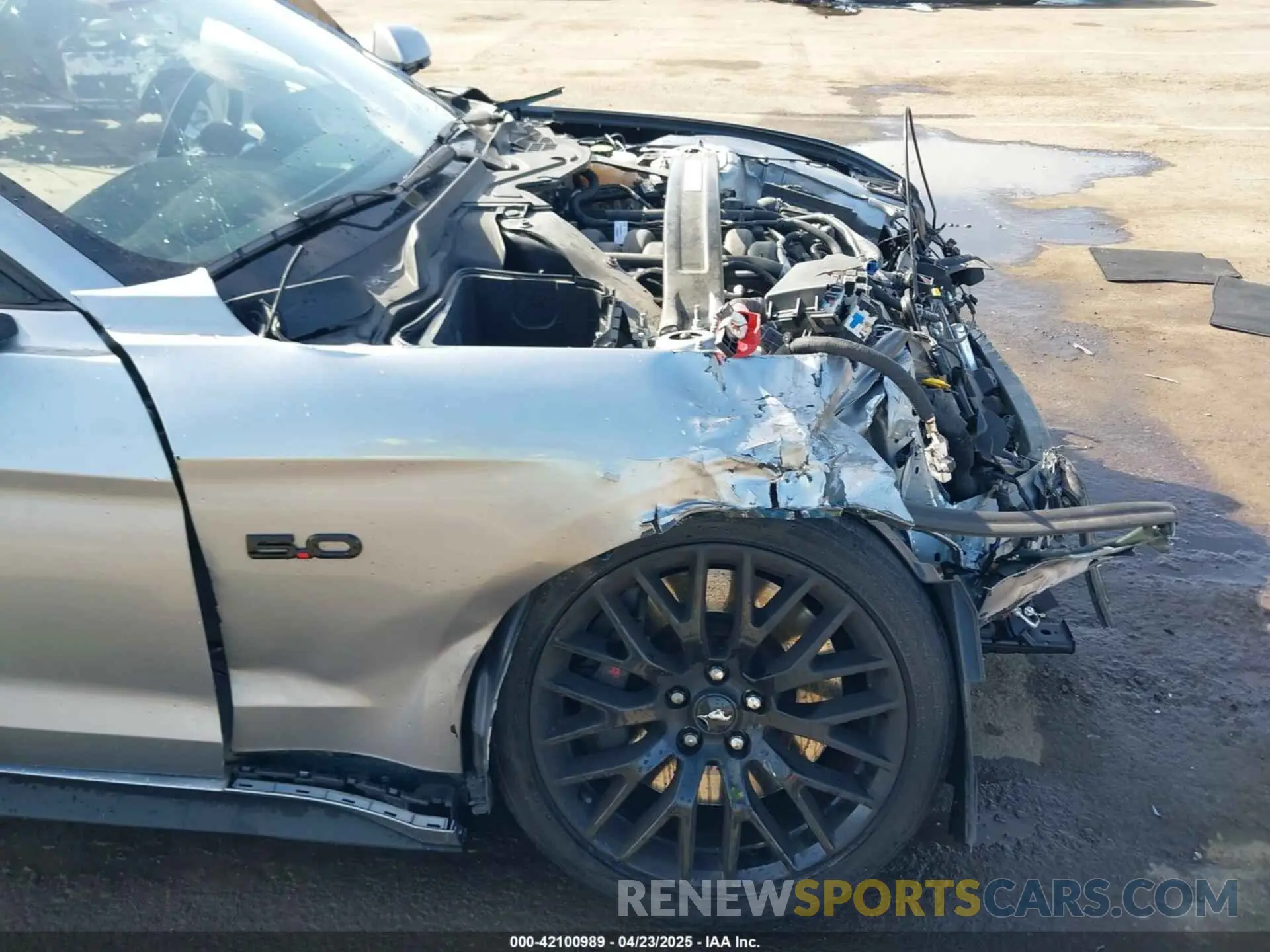 6 Photograph of a damaged car 1FA6P8CF3M5117977 FORD MUSTANG 2021