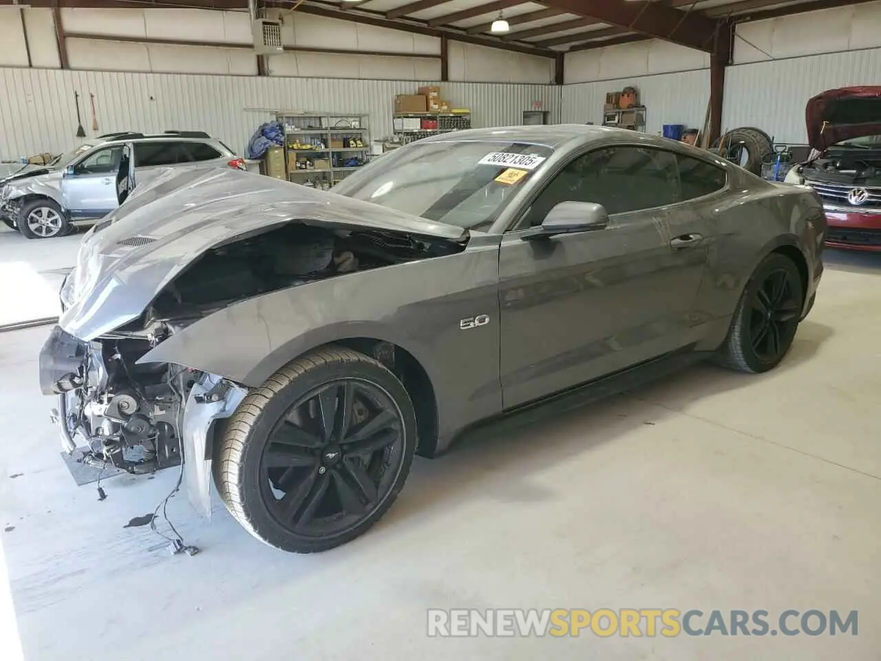 1 Photograph of a damaged car 1FA6P8CF3M5148372 FORD MUSTANG 2021