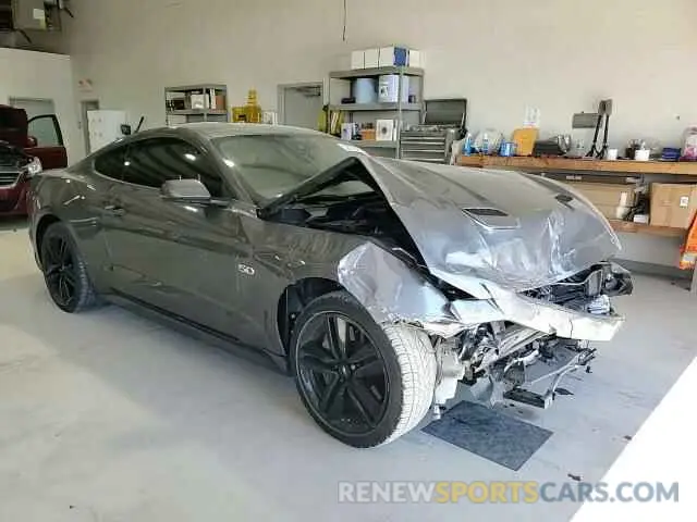 10 Photograph of a damaged car 1FA6P8CF3M5148372 FORD MUSTANG 2021