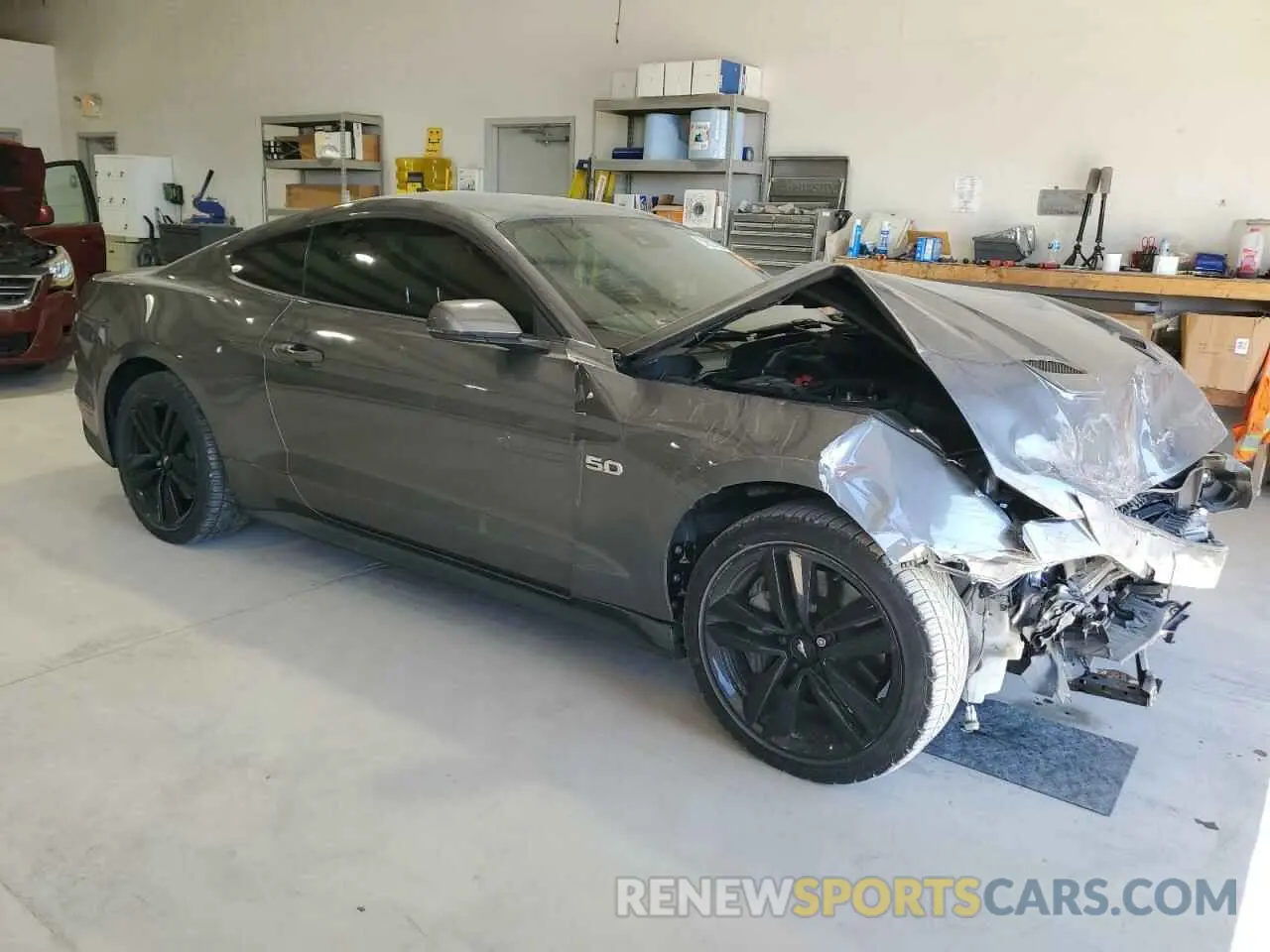 4 Photograph of a damaged car 1FA6P8CF3M5148372 FORD MUSTANG 2021