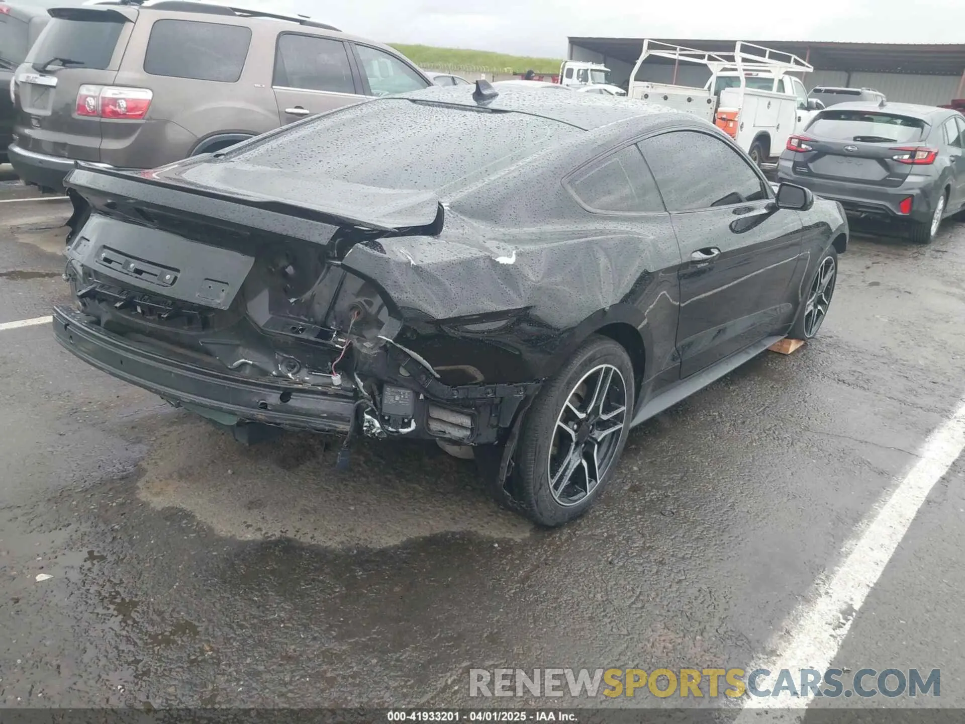 4 Photograph of a damaged car 1FA6P8CF3M5154673 FORD MUSTANG 2021