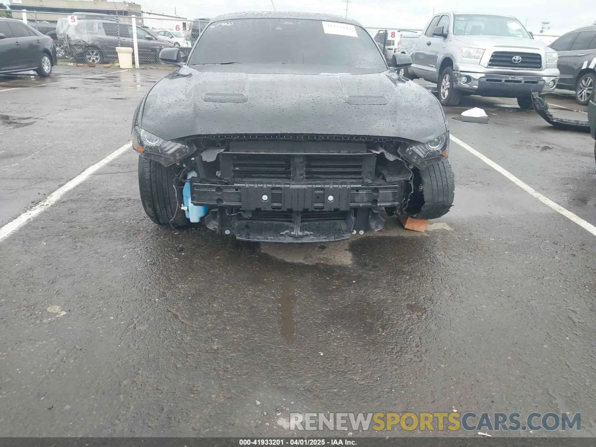 6 Photograph of a damaged car 1FA6P8CF3M5154673 FORD MUSTANG 2021