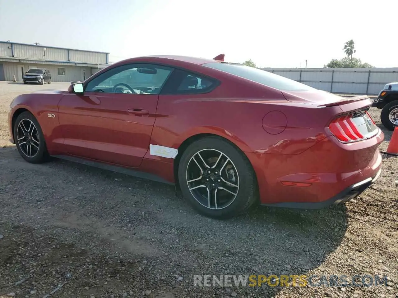 2 Photograph of a damaged car 1FA6P8CF4M5113873 FORD MUSTANG 2021