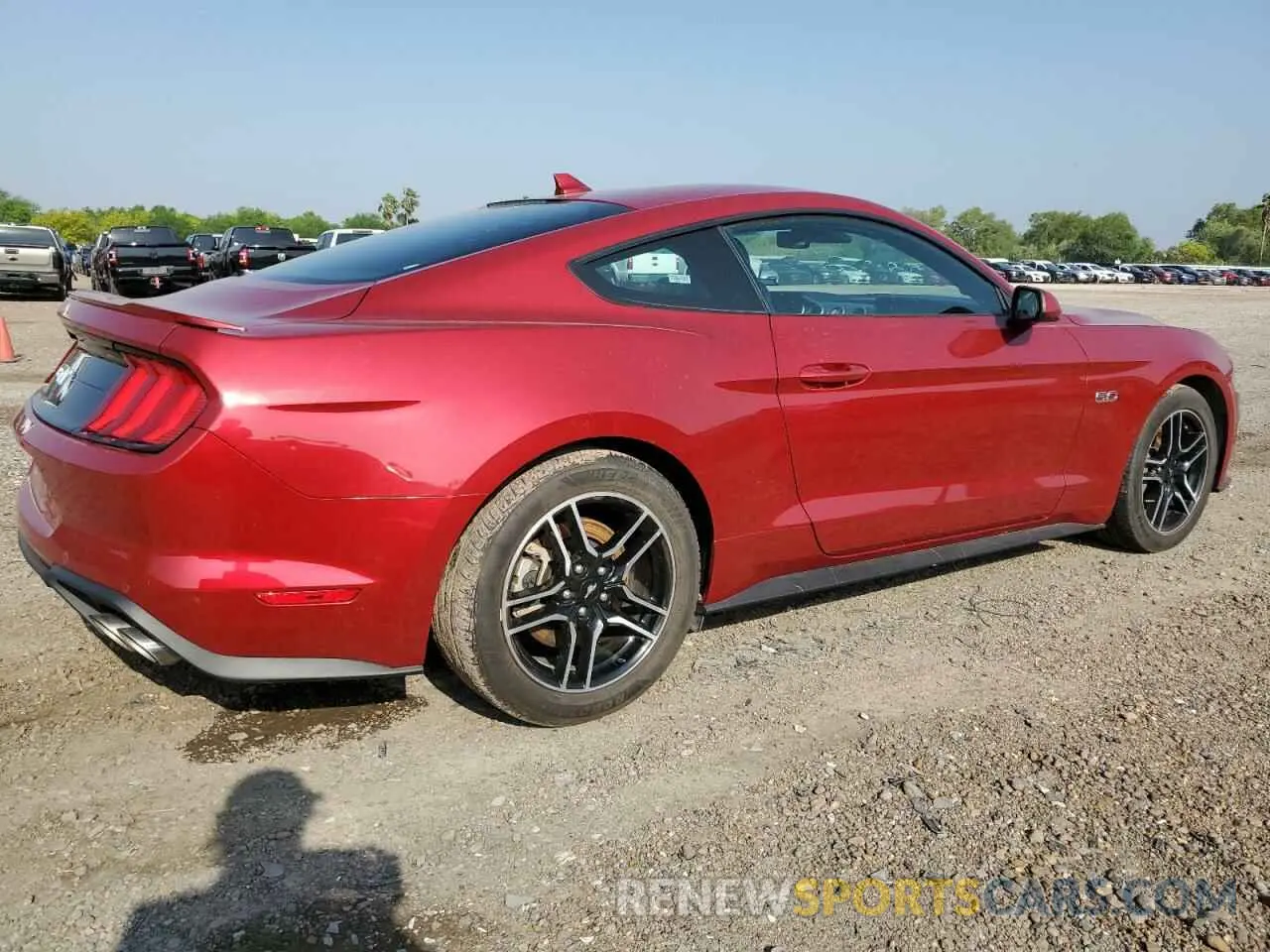 3 Photograph of a damaged car 1FA6P8CF4M5113873 FORD MUSTANG 2021