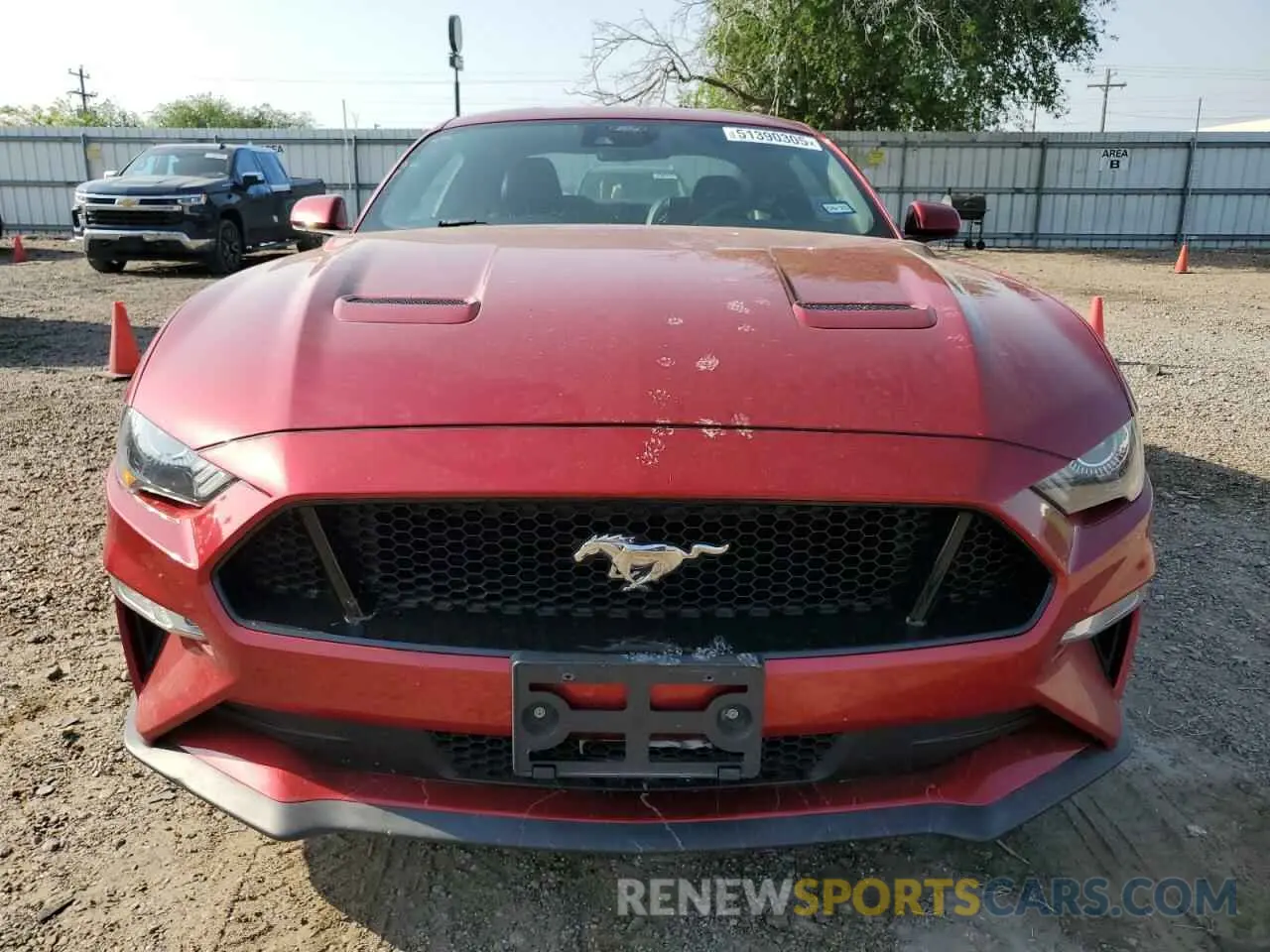 5 Photograph of a damaged car 1FA6P8CF4M5113873 FORD MUSTANG 2021