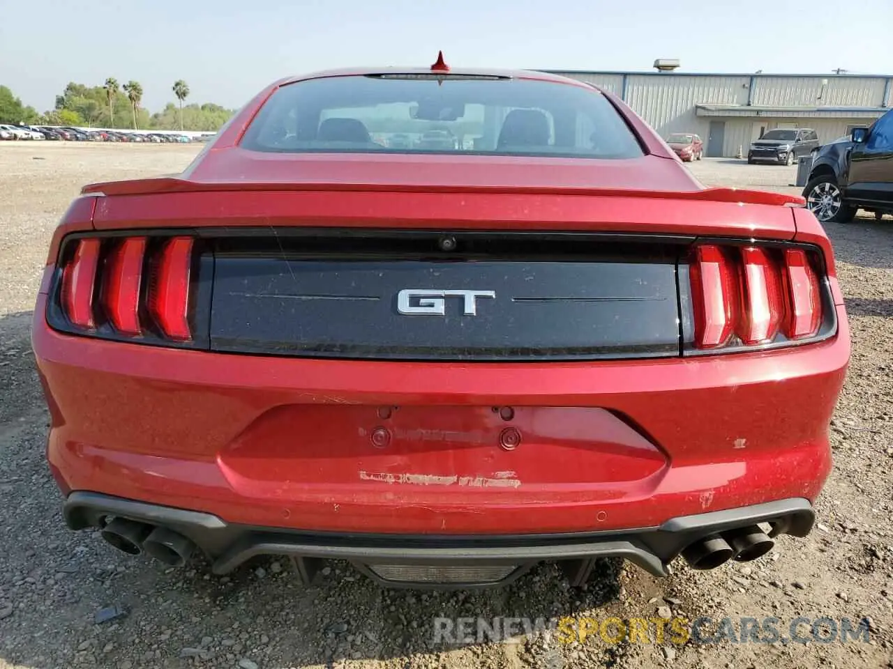 6 Photograph of a damaged car 1FA6P8CF4M5113873 FORD MUSTANG 2021