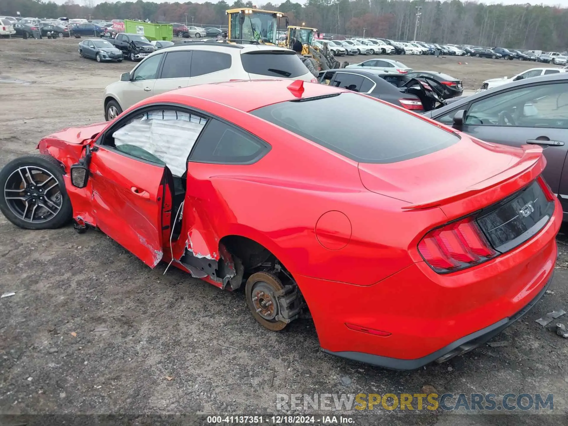 3 Photograph of a damaged car 1FA6P8CF4M5119074 FORD MUSTANG 2021
