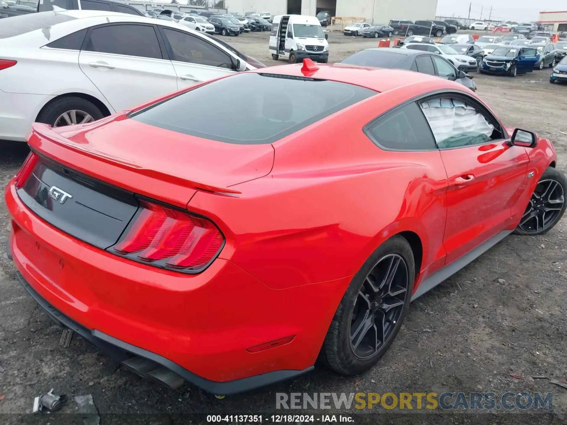 4 Photograph of a damaged car 1FA6P8CF4M5119074 FORD MUSTANG 2021