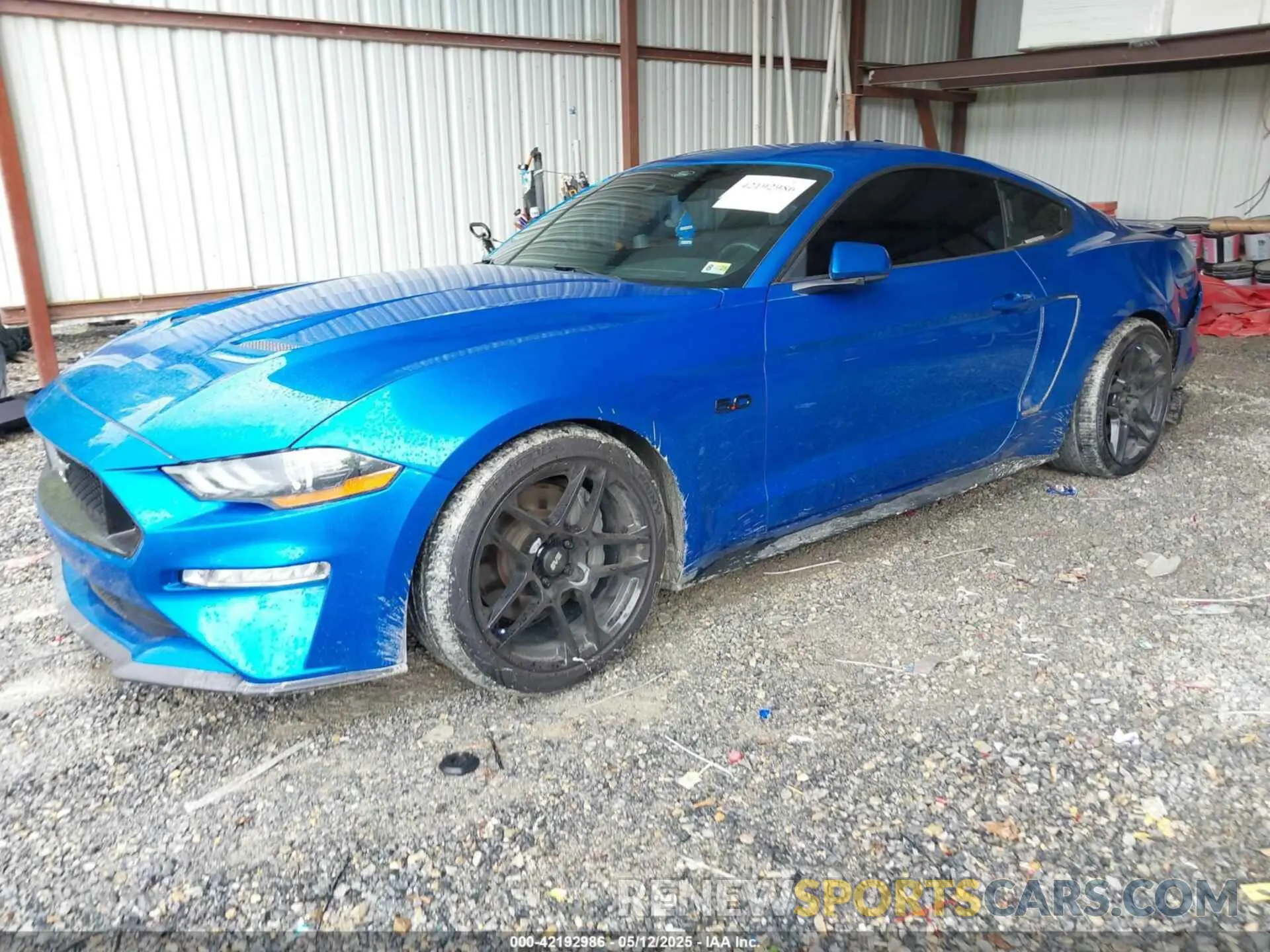 2 Photograph of a damaged car 1FA6P8CF4M5125666 FORD MUSTANG 2021