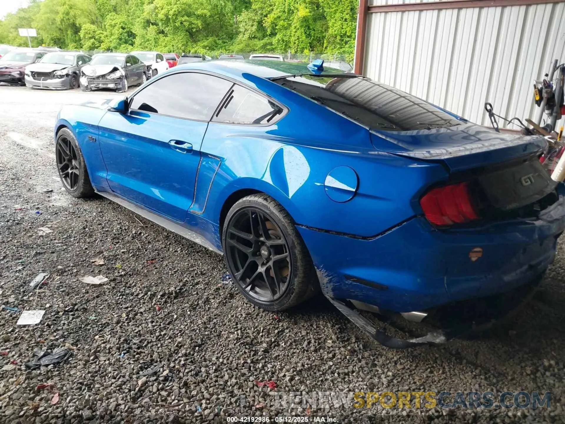 3 Photograph of a damaged car 1FA6P8CF4M5125666 FORD MUSTANG 2021
