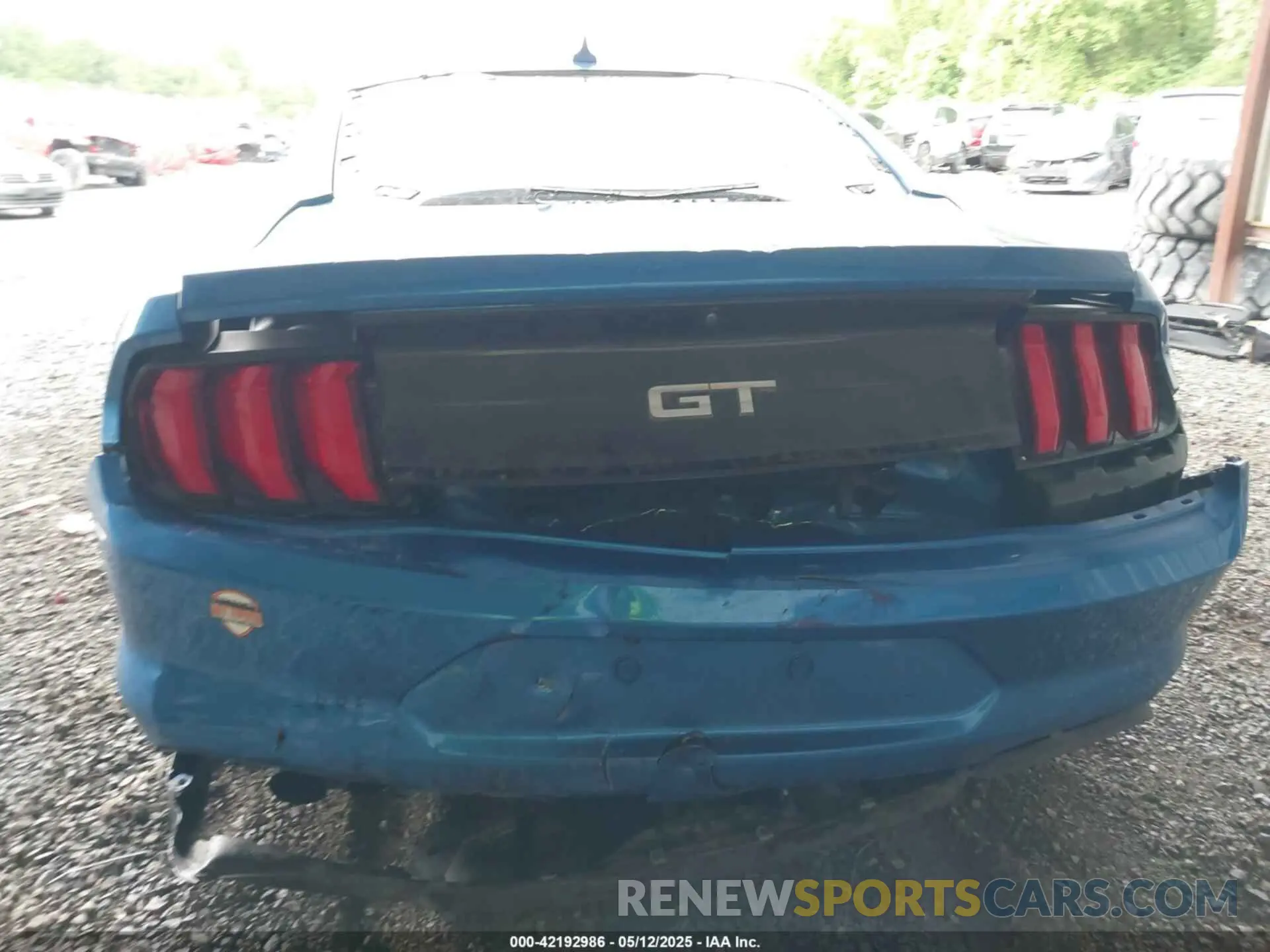 6 Photograph of a damaged car 1FA6P8CF4M5125666 FORD MUSTANG 2021
