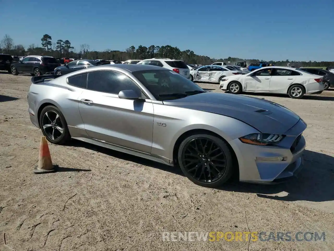 4 Photograph of a damaged car 1FA6P8CF4M5139051 FORD MUSTANG 2021