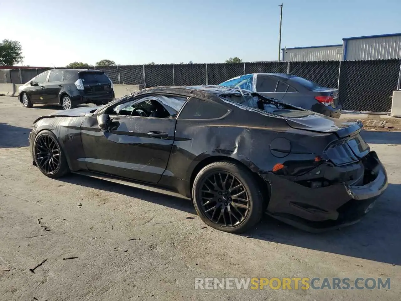 2 Photograph of a damaged car 1FA6P8CF4M5140085 FORD MUSTANG 2021