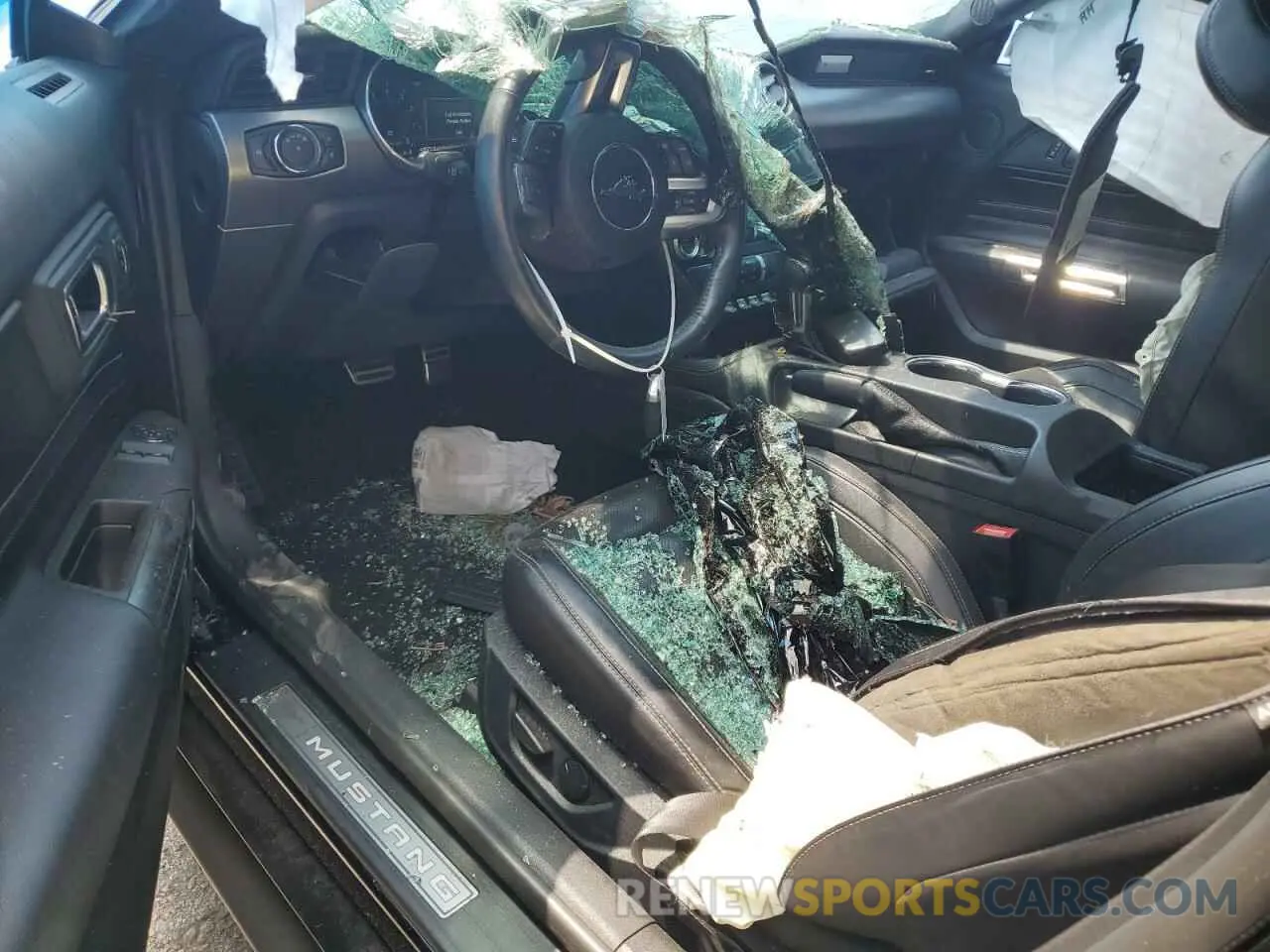 8 Photograph of a damaged car 1FA6P8CF4M5140085 FORD MUSTANG 2021