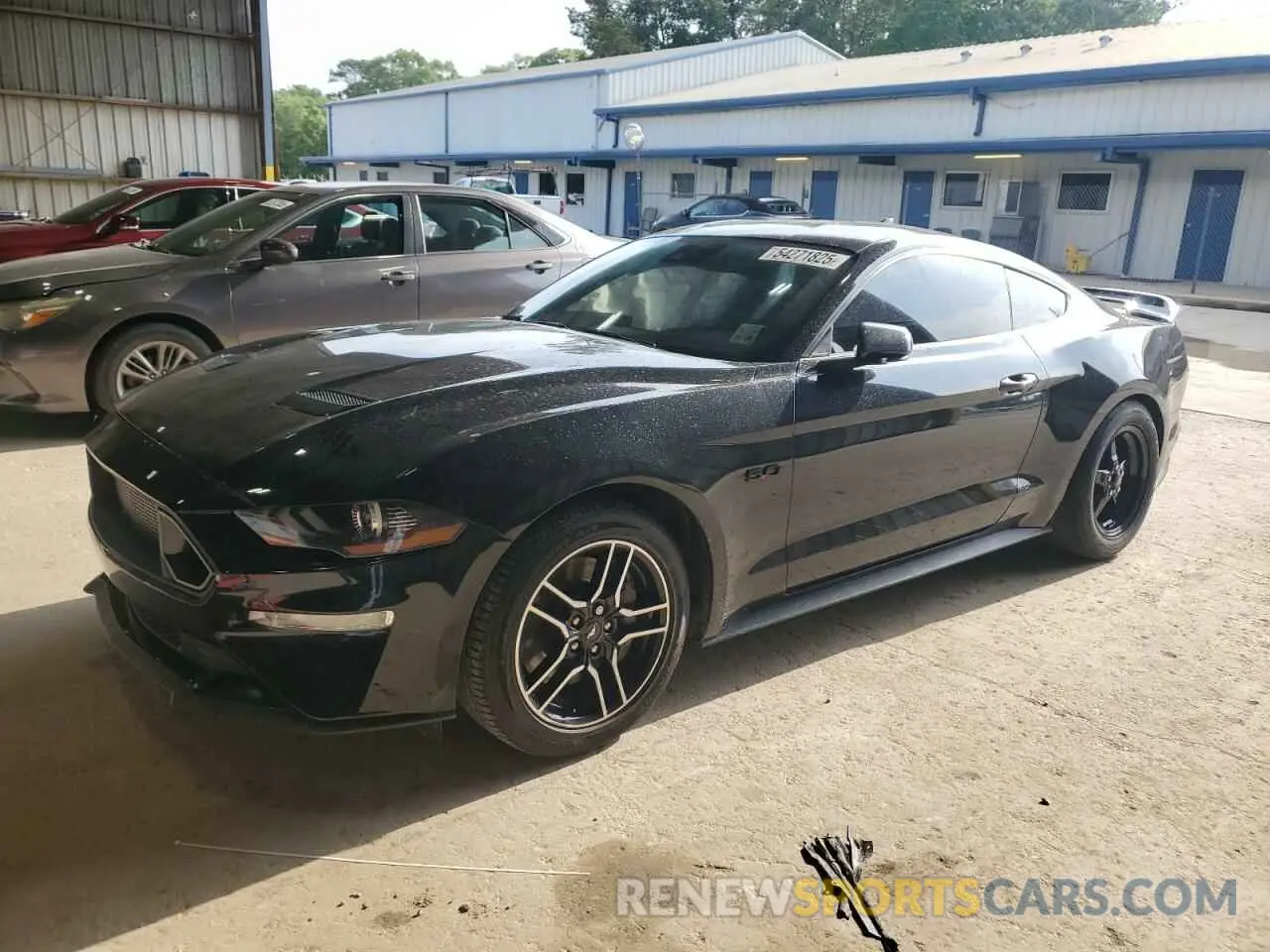 1 Photograph of a damaged car 1FA6P8CF4M5141110 FORD MUSTANG 2021