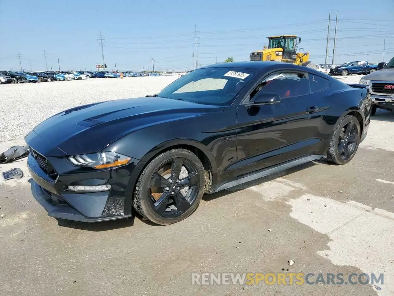 1 Photograph of a damaged car 1FA6P8CF4M5147960 FORD MUSTANG 2021