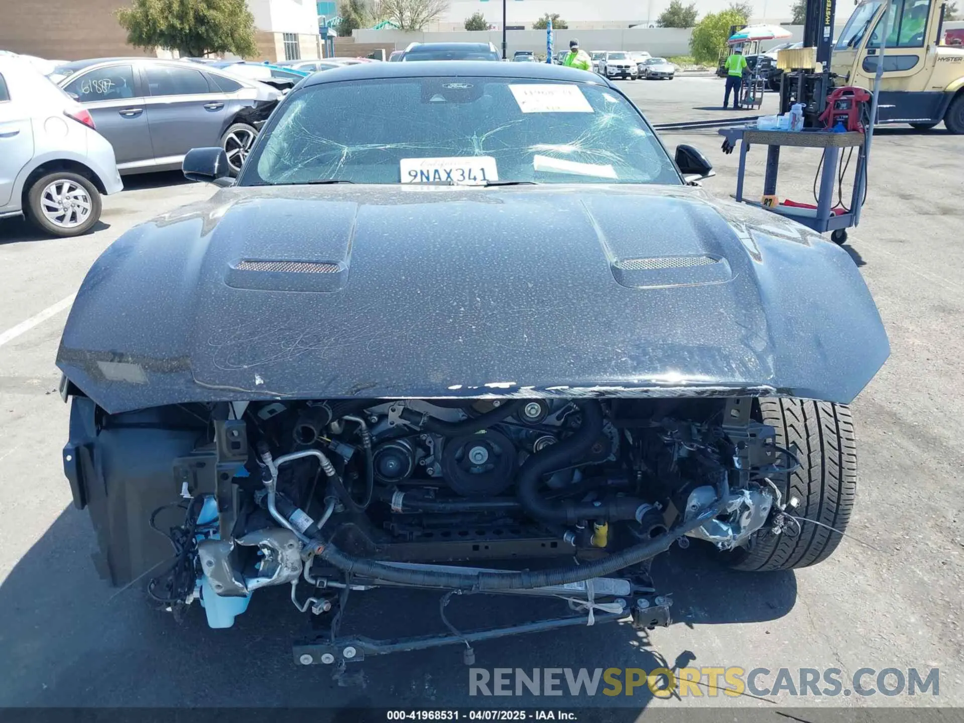 13 Photograph of a damaged car 1FA6P8CF4M5155377 FORD MUSTANG 2021