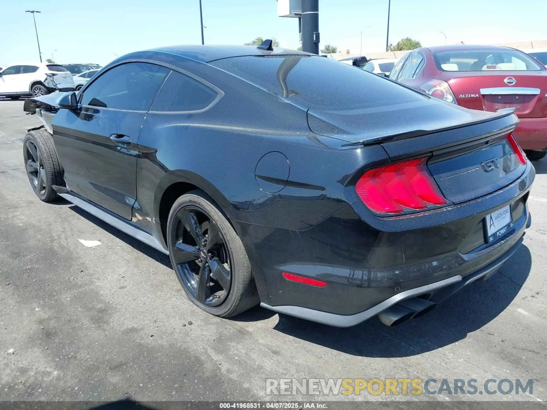 3 Photograph of a damaged car 1FA6P8CF4M5155377 FORD MUSTANG 2021