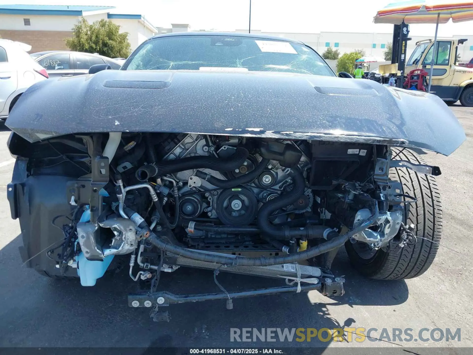6 Photograph of a damaged car 1FA6P8CF4M5155377 FORD MUSTANG 2021