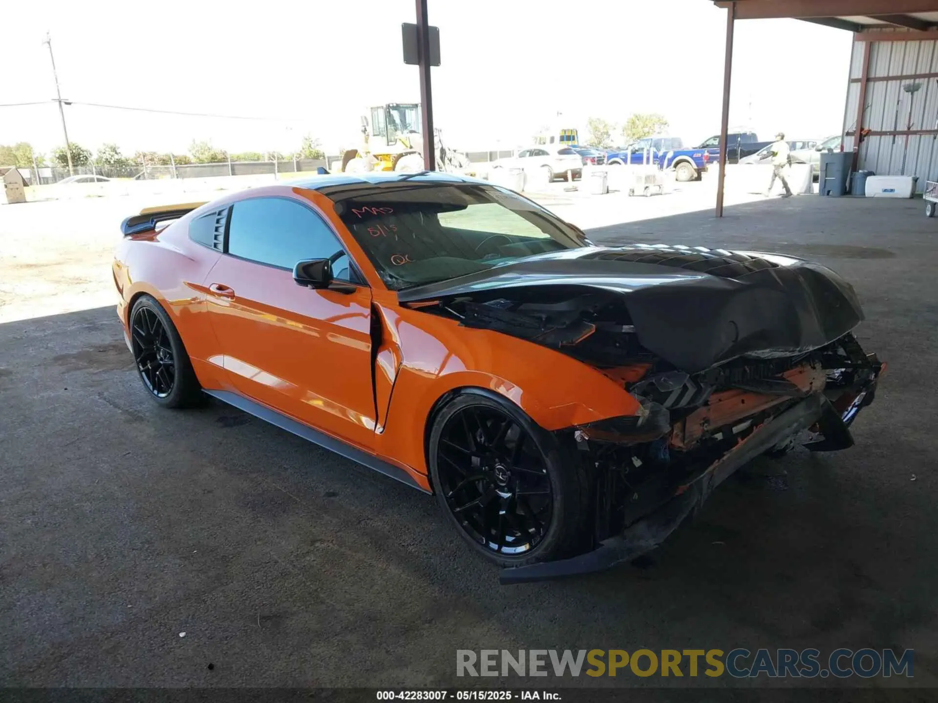 1 Photograph of a damaged car 1FA6P8CF4M5157730 FORD MUSTANG 2021