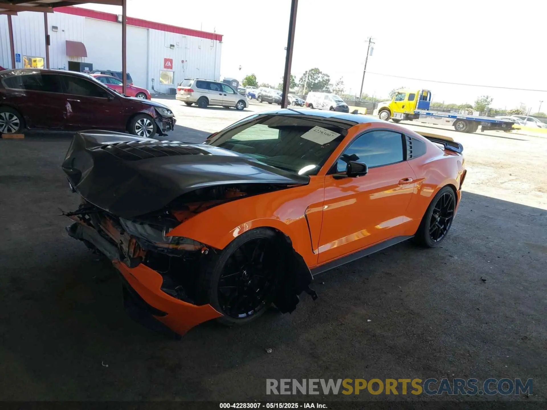 2 Photograph of a damaged car 1FA6P8CF4M5157730 FORD MUSTANG 2021