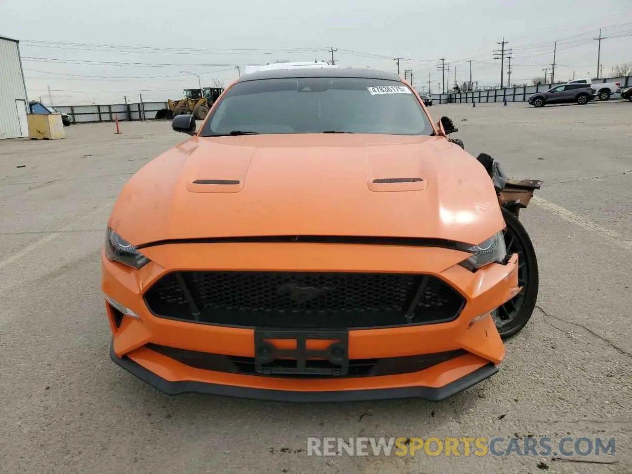 5 Photograph of a damaged car 1FA6P8CF5M5104292 FORD MUSTANG 2021