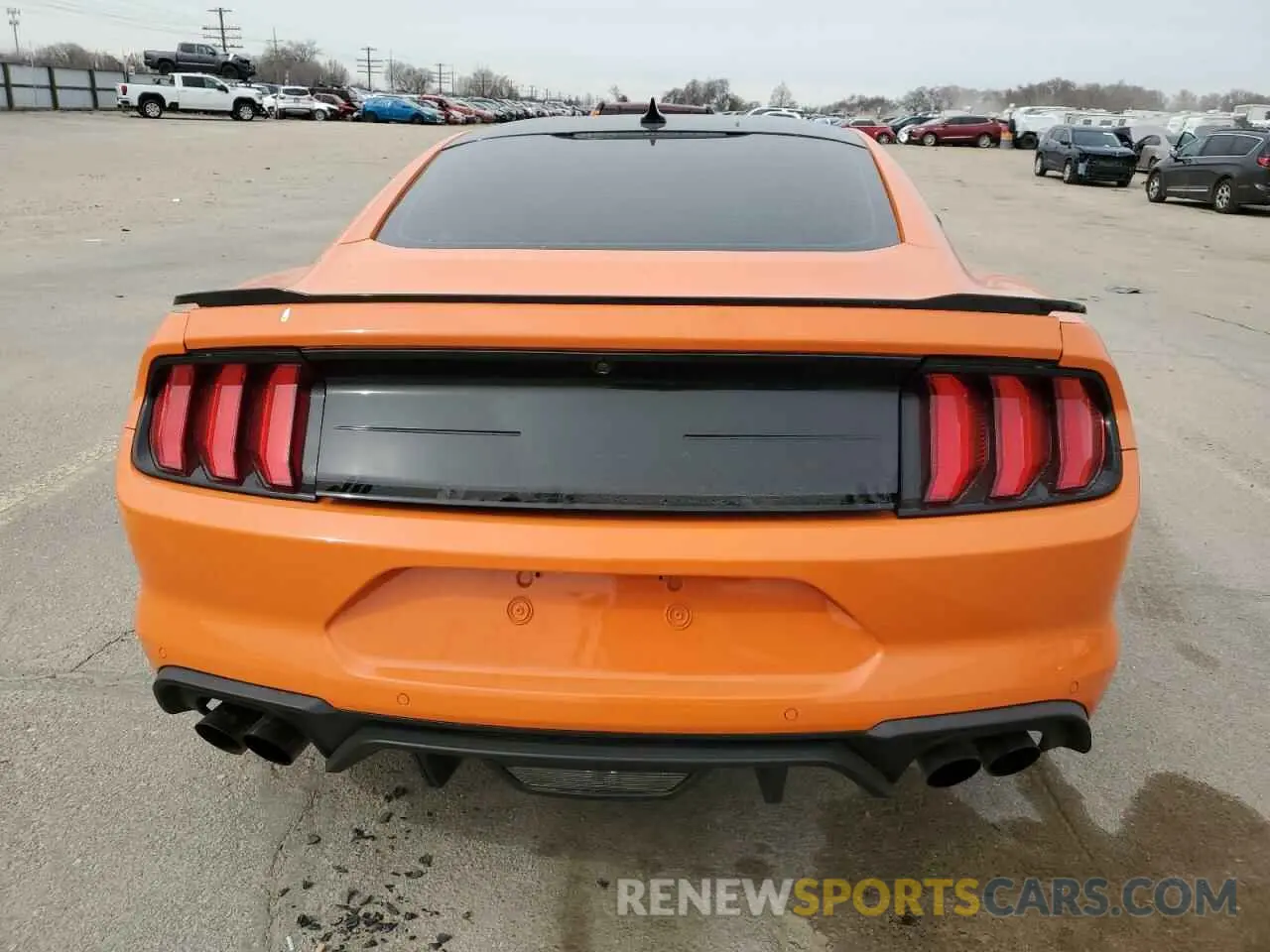6 Photograph of a damaged car 1FA6P8CF5M5104292 FORD MUSTANG 2021