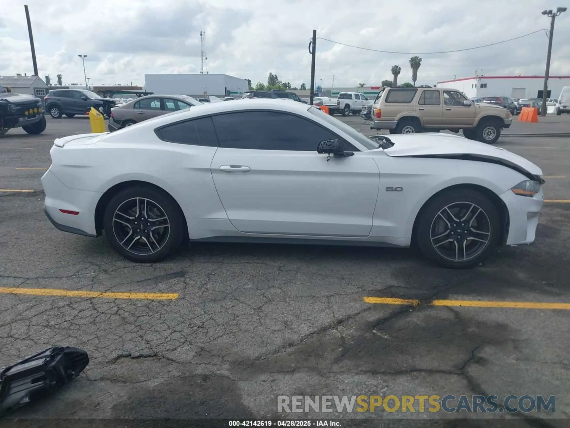 12 Photograph of a damaged car 1FA6P8CF5M5115597 FORD MUSTANG 2021