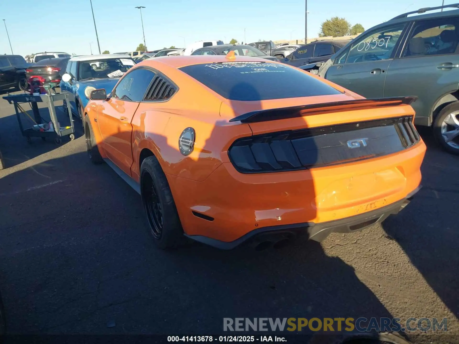 3 Photograph of a damaged car 1FA6P8CF5M5116202 FORD MUSTANG 2021